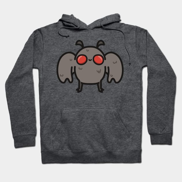 Cute mothman Hoodie by KnuckersHollow